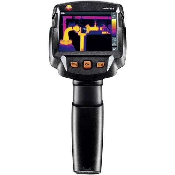 Termisk kamera - Testo - 868 - 30 till 650 °C - 160 x 120 pixlar - Trådlös