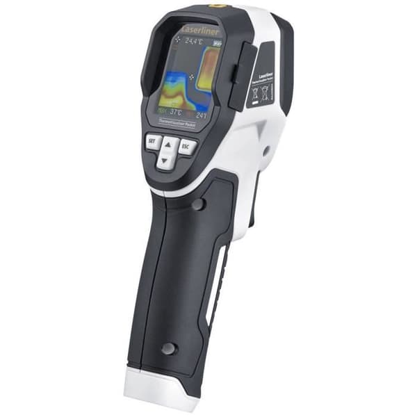 Termisk kamera - LASERLINER - ThermoVisualizer Pocket -20 till +650 °C - Trådlös - 9 Hz Svart, Vit