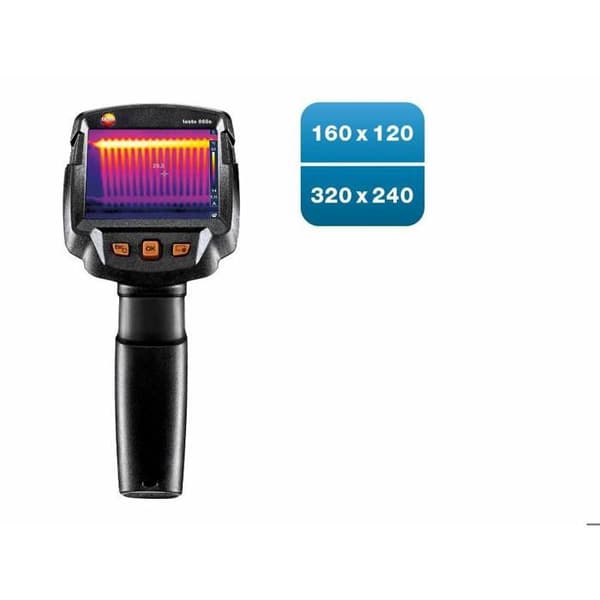 värmekamera testo 868s -30 till +650 °C 160 x 120 pixlar 9 Hz