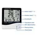 Miniatyrbild 3 av 4: LCD digital termometer och hygrometer, med elektronisk visning av temperatur och luftfuktighet, P