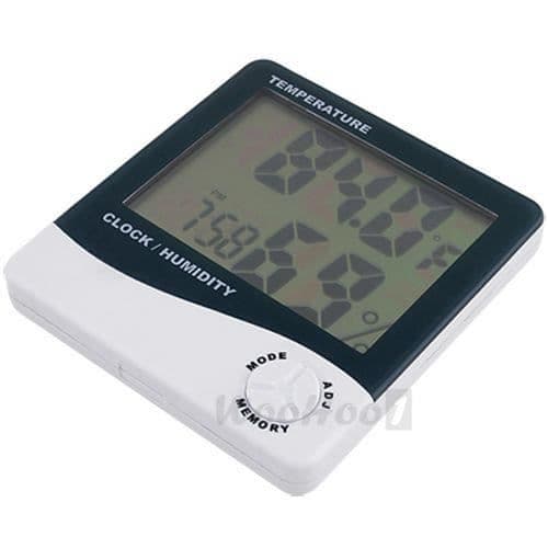 LCD TERMOMETER HYGROMETER MÄTNING TEMPERATUR STATION