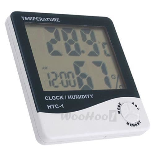 LCD TERMOMETER HYGROMETER MÄTNING TEMPERATUR STATION