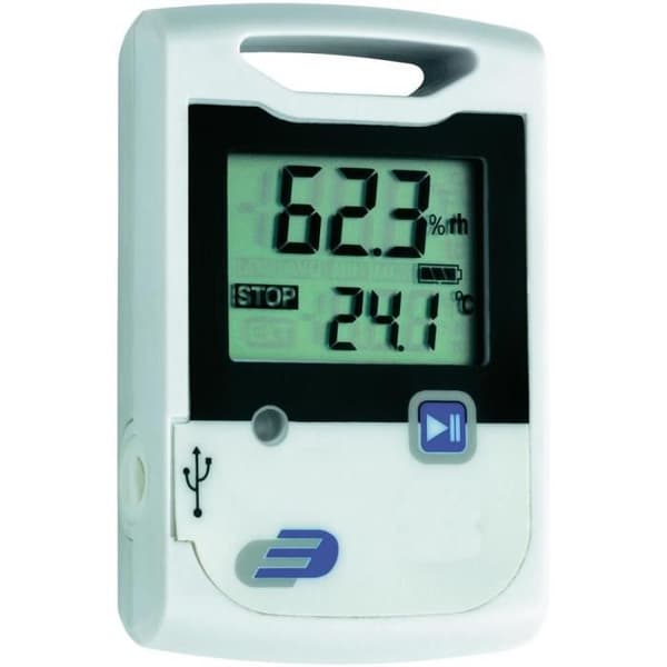 Dostmann Electronic LOG20 temperatur- och luftfuktighetsdatalogger säljs utan programvara