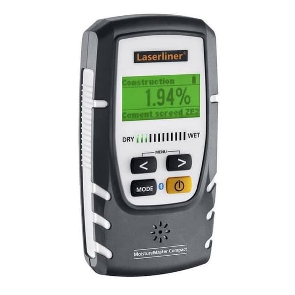 Laserliner - Professionell hygrometer fuktmätning Bluetooth-gränssnitt - MoistureMaster Compact Plus