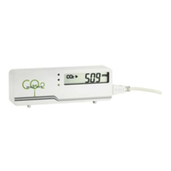 CO2-monitor - TFA Dostmann - AirCO2NTROL Mini - CO2-indikation - Temperatur - USB-kabel