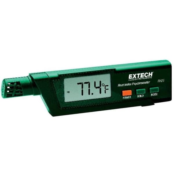 Extech RH25 Fuktighetsmätare Värmeindexpsykrometer