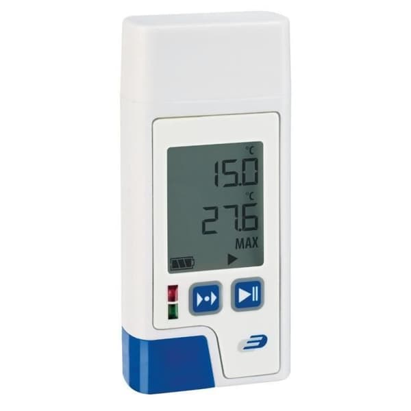 TEMPERATUR LUFTFUKTIGHET DATAREGISTRERARE LOG 210 PDF KALIBRERAD USB
