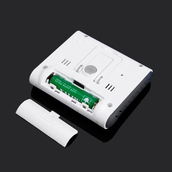 Digital temperatur- och fuktighetsmätare - TD® - 70*70*60mm - Automatiskt larm - LCD - ABS