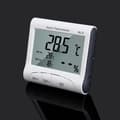 Miniatyrbild 1 av 4: Digital temperatur- och fuktighetsmätare - TD® - 70*70*60mm - Automatiskt larm - LCD - ABS