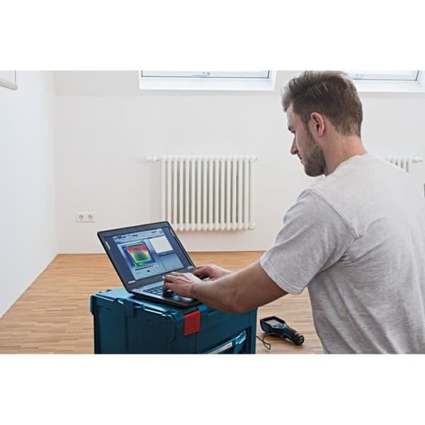 Värmekamera 12V GTC 400 C Professional + 2Ah batteri + laddare i L-BOXX box - BOSCH - 0601083101