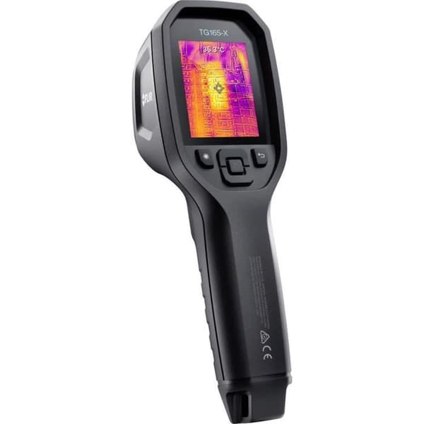 Termisk kamera - FLIR - TG165-X - -25 till +300 °C - 80 x 60 Pixlar - Inbyggd LED-lampa Svart
