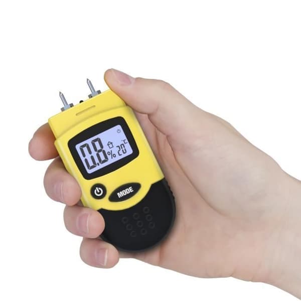 Fuktmätare - TROTEC - BM12 - Mätning av träfuktighet - Integrerad termometer - Trådlös