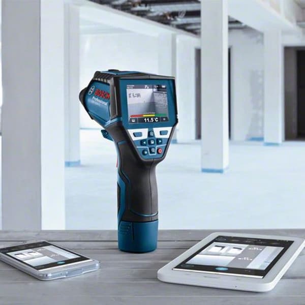 Bosch Professional GIS 1000 C termisk detektor med batterier, i Lboxx - 0601083300