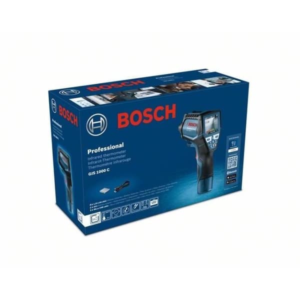 Bosch Professional GIS 1000 C termisk detektor med batterier, i Lboxx - 0601083300
