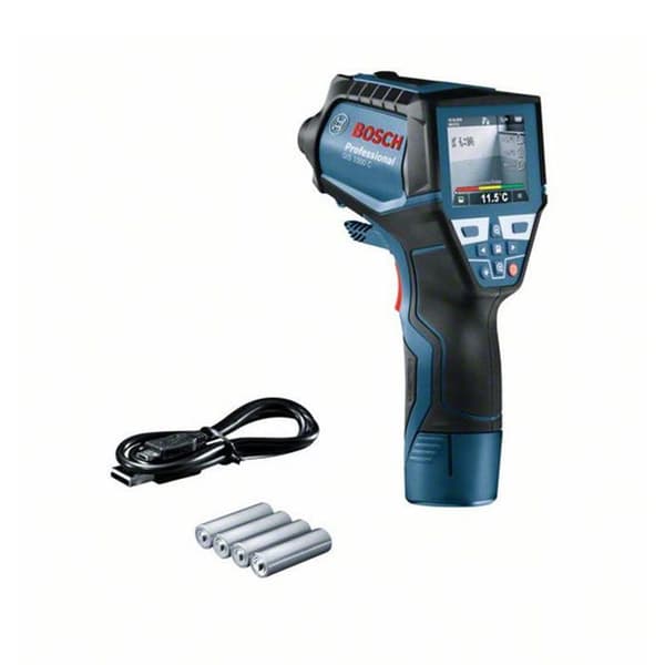 Bosch Professional GIS 1000 C termisk detektor med batterier, i Lboxx - 0601083300