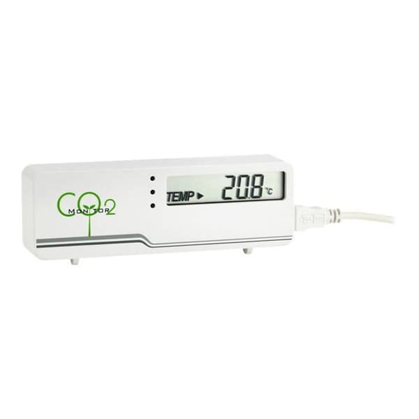 CO2-monitor - TFA Dostmann - AirCO2NTROL Mini - CO2-indikation - Temperatur - USB-kabel