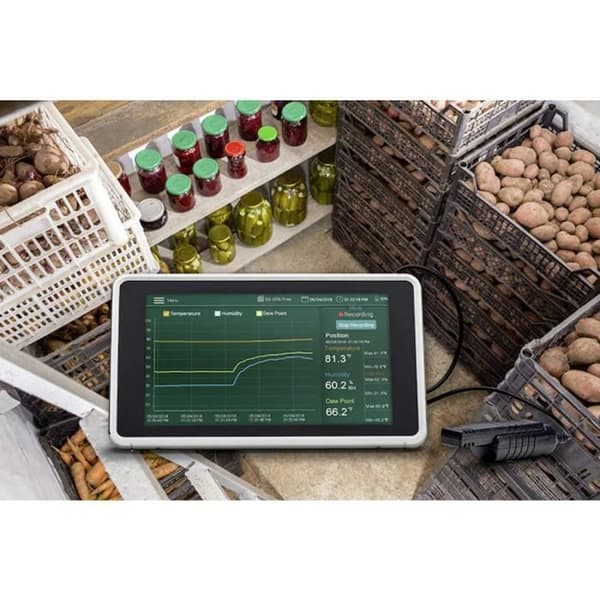 Extech RH550 Hygrometer 10% RH 95% RH Dataloggerfunktion, anti-mögel/daggpunktsdisplay