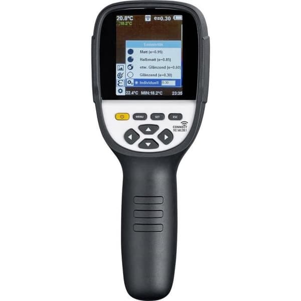 Värmekamera Laserliner ThermoCamera Connect -20 till 350°C 220 x 165 Pixel 9 Hz integrerad digitalkamera