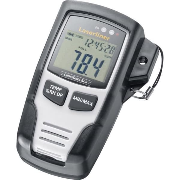 Laserliner 082.031A 082.031A Hygrometer 0% RH 100% RH Antimögel/daggpunktsdisplay 1 st(ar)