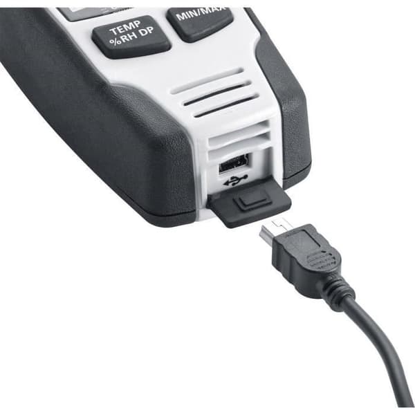 Laserliner 082.031A 082.031A Hygrometer 0% RH 100% RH Antimögel/daggpunktsdisplay 1 st(ar)