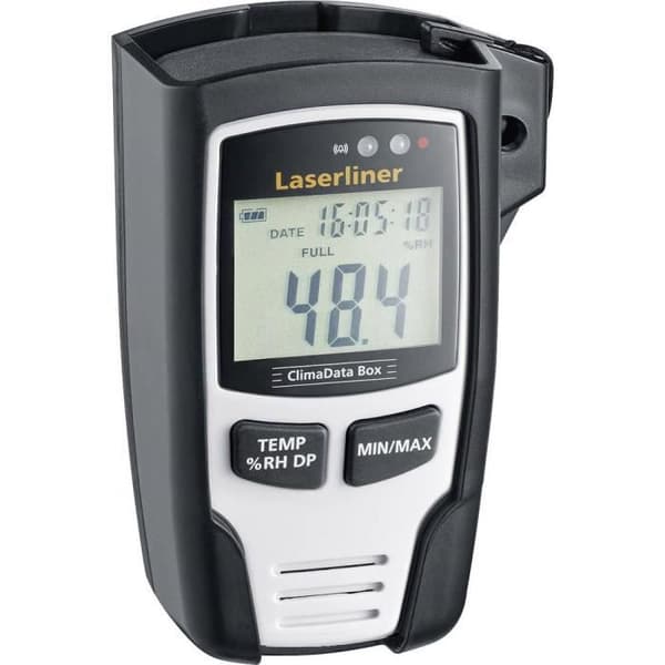 Laserliner 082.031A 082.031A Hygrometer 0% RH 100% RH Antimögel/daggpunktsdisplay 1 st(ar)