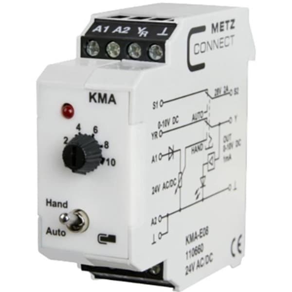 Analog värdesändare - METZ CONNECT - 110660 - 24 V/AC - 24 V/DC - Trådad