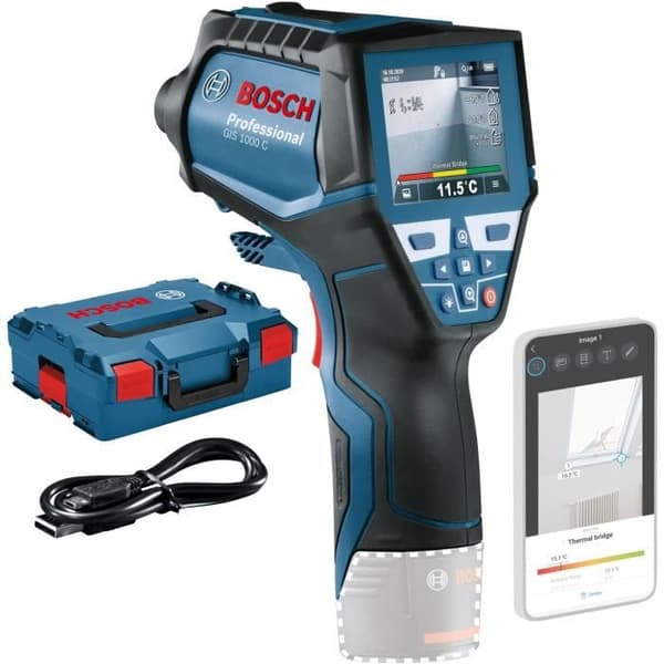 Bosch Professional GIS 1000 C -lämpöilmaisin - 0601083308