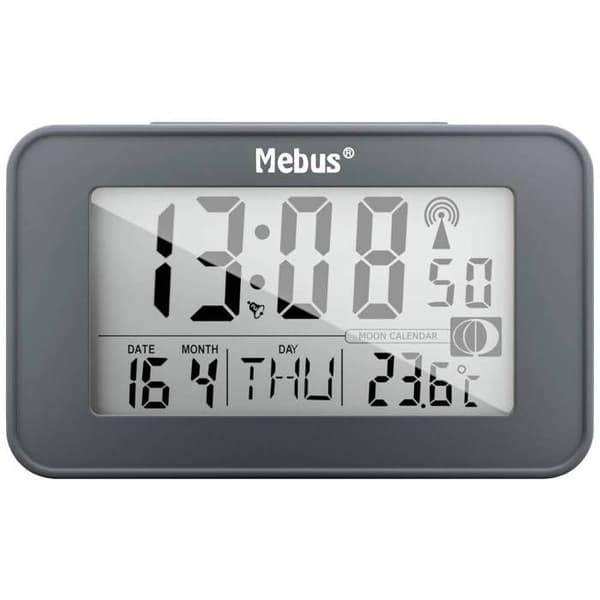 Mebus 51460, LCD, 2 rader, 120 mm, 71 mm, 48 mm, antracit