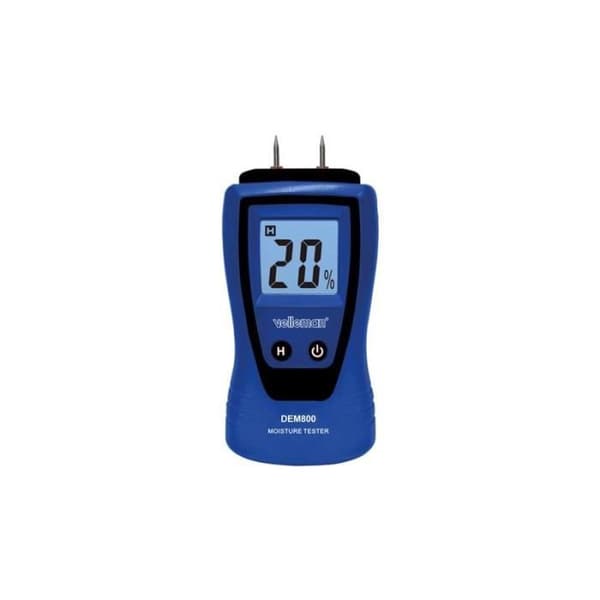 Fukthygrometer - Fukthyg - Fuktighetsmåling - LCD-skjerm - Område 5% til 90% - Nøyaktighet ±3% RH