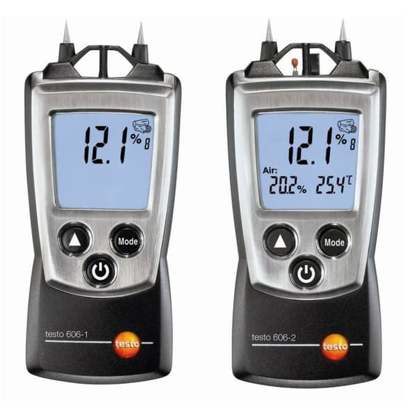 Hygrometer för trä/material - Testo 606-1 - TESTO - Fuktmätning - Batteri