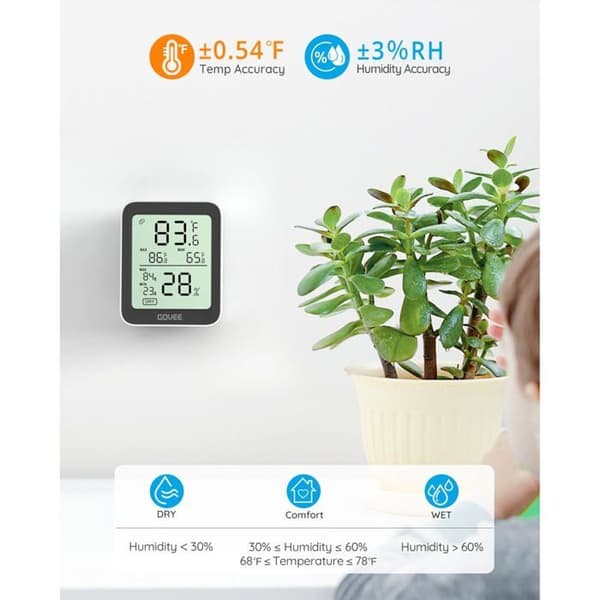 Govee Bluetooth-termometer hygrometer med skärm