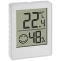Miniatyrbild 2 av 3: TFA Dostmann Digitales Termo-Hygrometer Termo-hygrometer vit