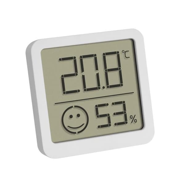 Digital termohygrometer - TFA DOSTMANN - 1052 - Vit - Miljö - Kontrollera inomhusklimatet