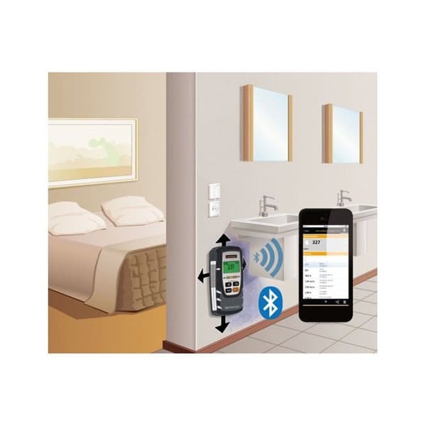 Laserliner - Professionell hygrometer fuktmätning Bluetooth-gränssnitt - MoistureMaster Compact Plus