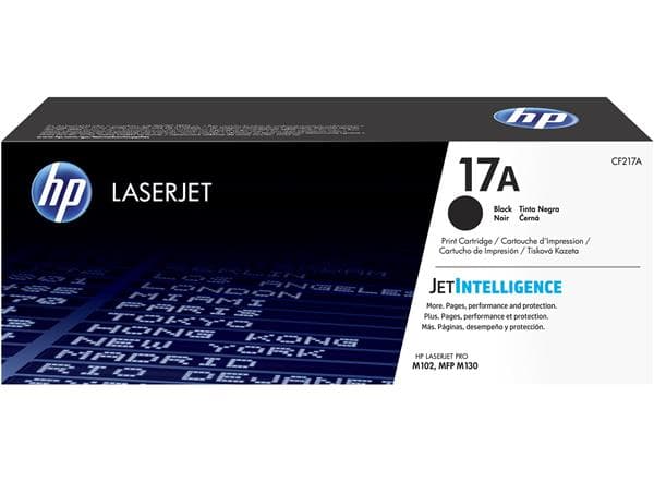 HP 17A - Svart - original - LaserJet - tonerkassett (CF217A) - för LaserJet Pro M102a, M102w, MFP M130a, MFP M130fn, MFP M130fw, MFP M130nw