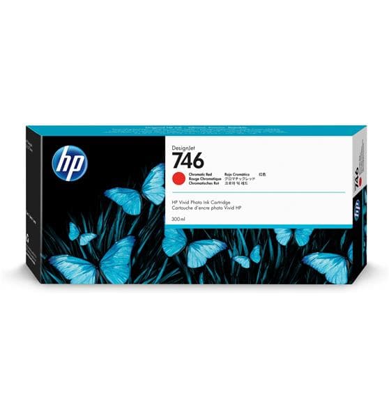 HP 746 - 300 ml - kromröd - original - DesignJet - bläckpatron - för DesignJet Z6, Z6dr, Z9+, Z9+dr