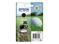 Epson 34XL - 16.3 ml - XL - svart - original - blister - bläckpatron - för WorkForce Pro WF-3720, WF-3720DWF, WF-3725DWF