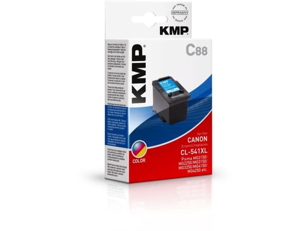 KMP C88 - 15 ml - farge (cyan, magenta, gul) - kompatibel - blekkpatron (alternativ for: Canon 5226B005, Canon CL-541XL) - for Canon PIXMA GM4050, MG