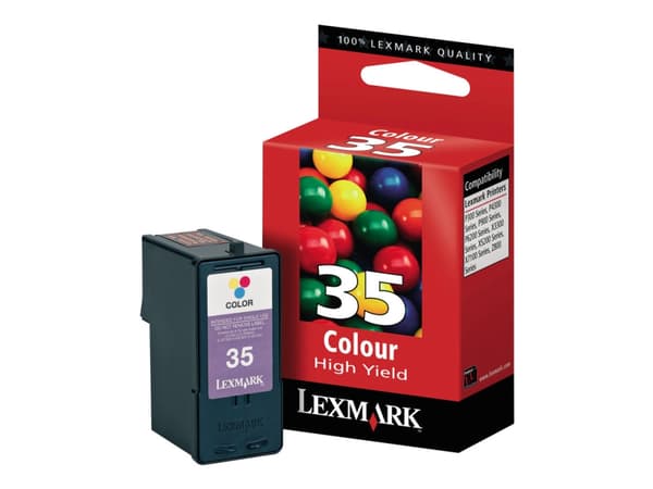 Lexmark - Høy ytelse - farge (cyan, magenta, gul) - original - blekkpatron - for Lexmark P6210, X2530, X4550, X5070, X5075, X5260, X5320, X5340, X541