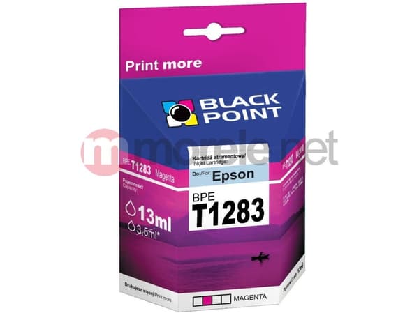 Black Point BPET1283, Fiolblå, Pigmentbasert blekk, 8 ml