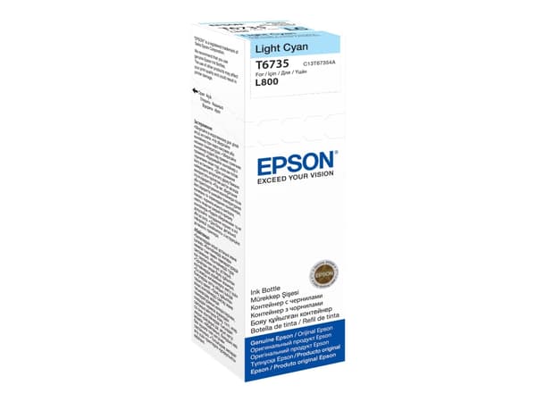 Epson T6735 blekkpatron 1 stykker Original Standard utskriftsproduksjon Lys cyan