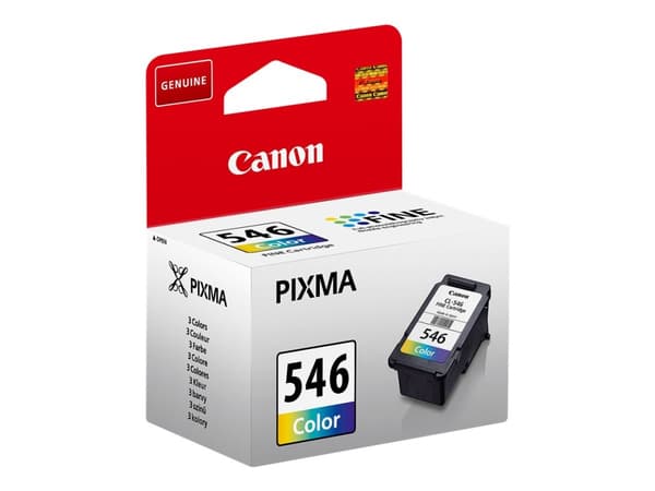 Canon CL-546 - 8 ml - färg (cyan, magenta, gul) - original - förpackning med stöldmärkning - bläckpatron - för PIXMA TR4551, TR4650, TR4651, TS3350,