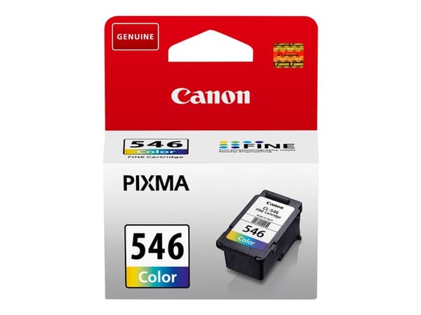 Canon CL-546 - 8 ml - färg (cyan, magenta, gul) - original - förpackning med stöldmärkning - bläckpatron - för PIXMA TR4551, TR4650, TR4651, TS3350,