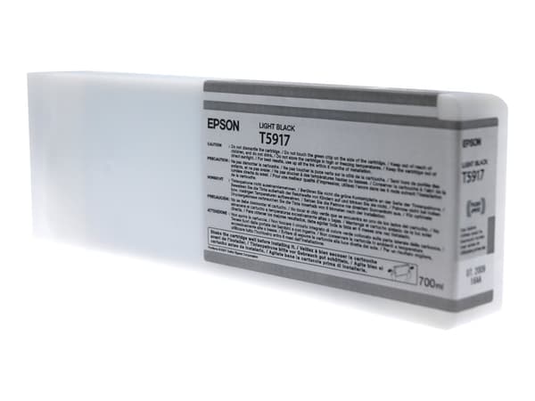 Epson T5917 - 700 ml - lys svart - original - blekkpatron - for Stylus Pro 11880, Pro 11880 AGFA, Pro 11880 Xerox