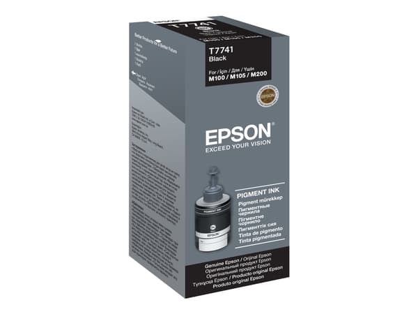 Epson T7741 - 140 ml - svart - original - bläckrefill - för Epson L1455, L605, L655, M100