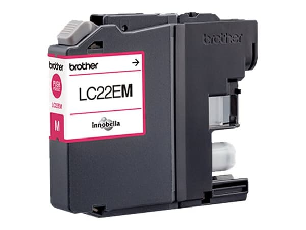 Brother LC22EM - Super High Yield - magenta - original - blekkpatron - for Brother MFC-J5920DW