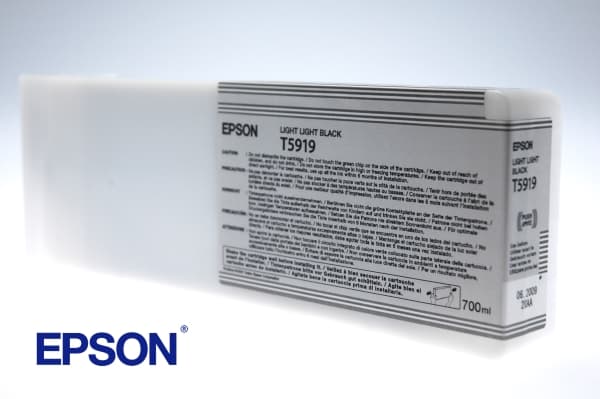 Epson T5919 - 700 ml - lysesvart - original - blekkpatron - for Stylus Pro 11880, Pro 11880 AGFA, Pro 11880 Xerox