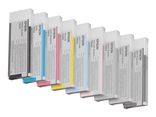 Epson T606B - 220 ml - magenta - original - bläckpatron - för Stylus Pro 4800