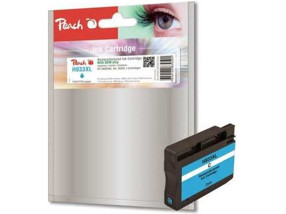 Peach 319109 bläckpatroner 1 styck Cyan