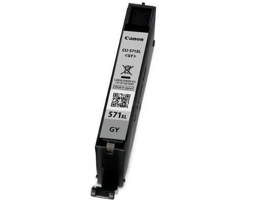 Canon CLI-571GY XL - 11 ml - Høy ytelse - grå - original - blekkbeholder - for PIXMA MG7750, MG7751, MG7752, MG7753, TS8050, TS8051, TS8052, TS8053,